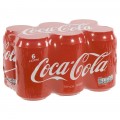 Coca Cola  Regular  33 cl  Blik  6 pak
