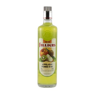 Filliers Fruit Jenever 20%  Appel kiwi  70 cl