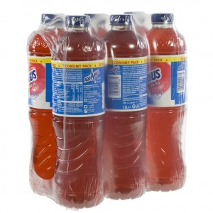Aquarius  Red Peach  1,5 liter  Pak  6 st