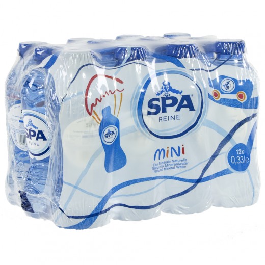 Spa PET  Plat  33 cl  Pak 12 st