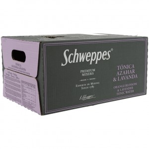 Schweppes Prem. Tonic  Orange Blossom Lavender  20 cl  Doos 24 st