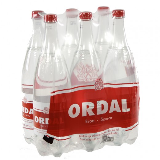 Ordal Water PET  Bruis  1,25 liter  Pak  6 st