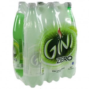 Gini PET  Zero  1,5 liter  Pak  6 st