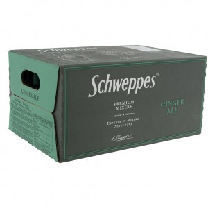 Schweppes Prem. Tonic  Ginger Ale  20 cl  Doos 24 st
