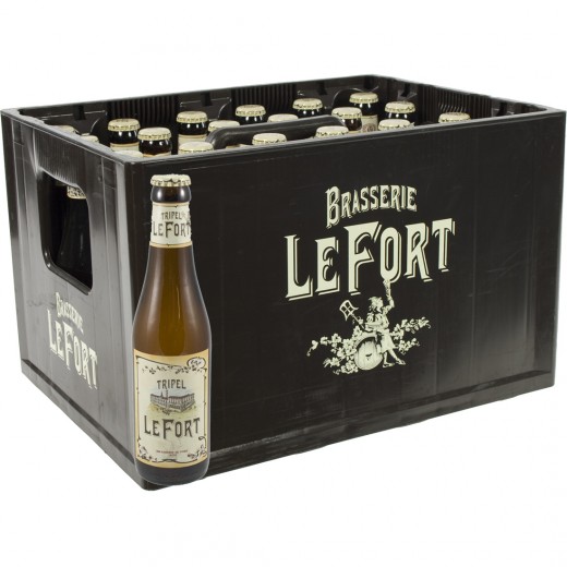 Brasserie Lefort  Tripel  33 cl  Bak 24 st