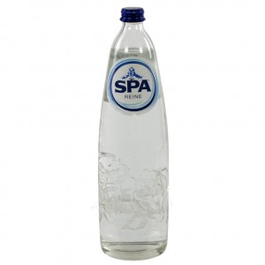 Spa water  Plat  1 liter   Fles