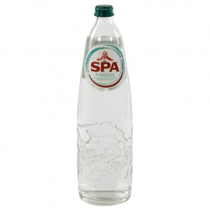 Spa water  Soft Bruis  1 liter   Fles