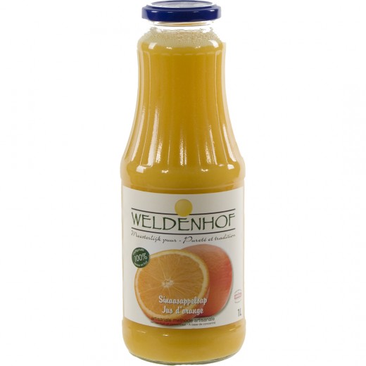 Weldenhof fruitsap  Sinaas  1 liter   Fles