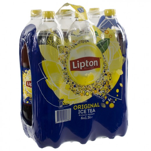 Lipton PET  Ice Tea  1,5 liter  Pak  6 st
