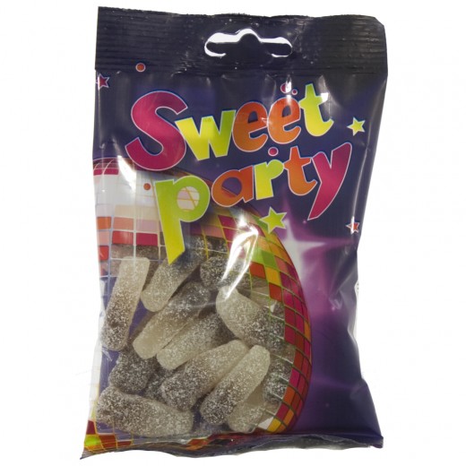 Sweet Party 5 cole flesjes zuur  100 g