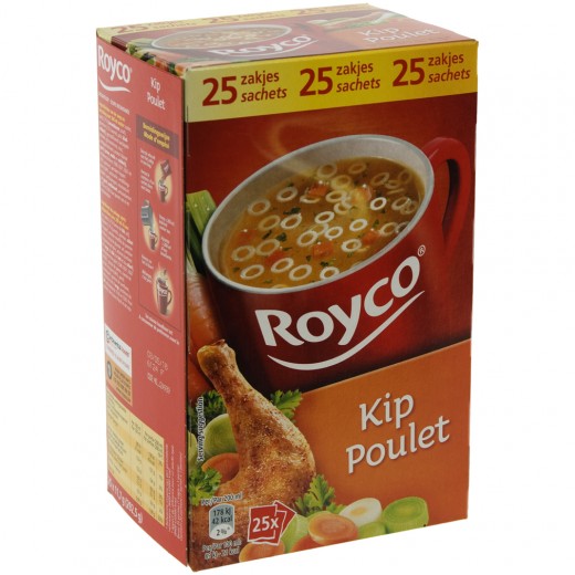 Royco soep doos  Kip  Doos 25 st