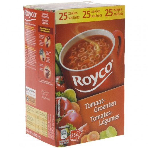 Buy Online ROYCO® MINUTE SOUP CRUNCHY Suprême de Tomates X 20 - Bel
