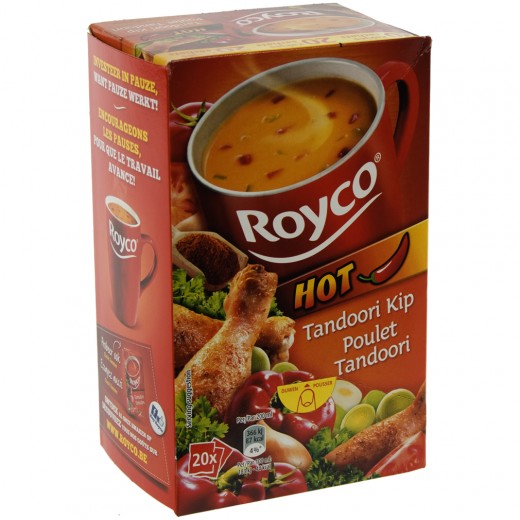 Royco soep doos  Tandoori  Doos 20st