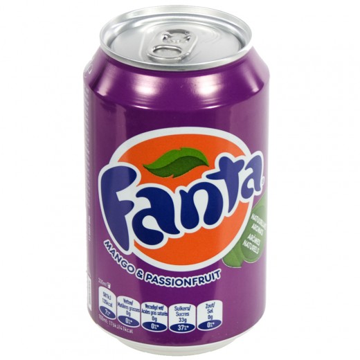 Fanta BLIK  Forest Fruit Zero  33 cl  Blik