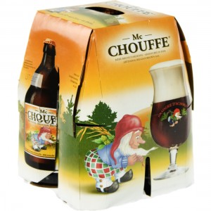 Chouffe bier  Bruin  Mc Chouffe  33 cl  Clip 4 fl