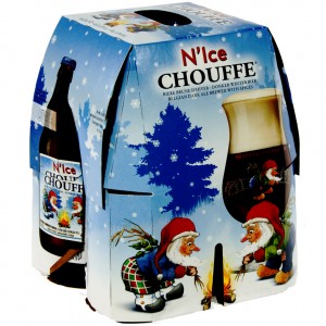 Chouffe bier  Bruin  N'ice Chouffe  33 cl  Clip 4 fl