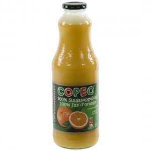 Copeo fruitsap  Sinaas Direktsap  1 liter   Fles