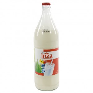Inza Melk  Volle  1 liter   Fles