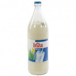 Inza Melk  Magere  1 liter   Fles