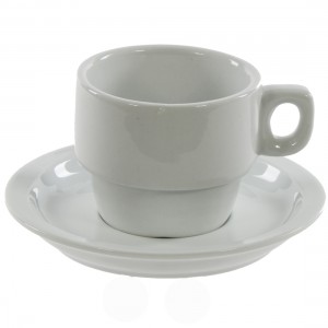 Koffietas + ondertas bak 25 stuks
