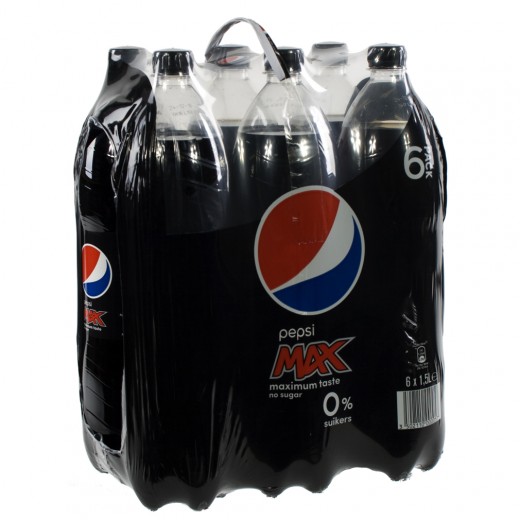 Pepsi PET  Max  1,5 liter  Pak  6 st
