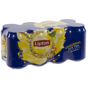 Lipton BLIK  Ice Tea  33 cl  Blik  8 pak