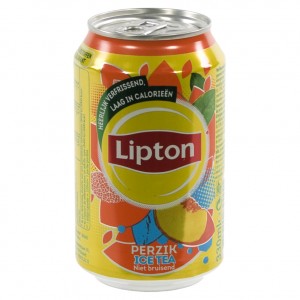 Lipton BLIK  Ice Tea  33 cl  Blik 24 pak