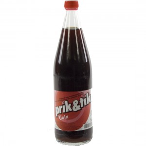 Prik & Tik Cola  Regular  1 liter   Fles