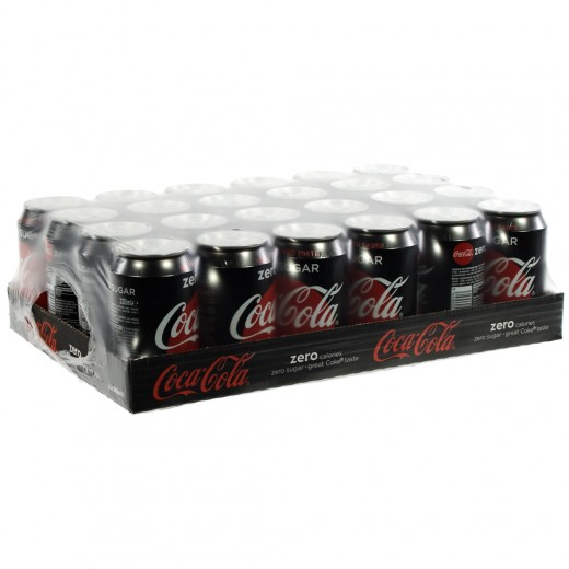 Coca Cola  Zero  33 cl  Blik 24 pak