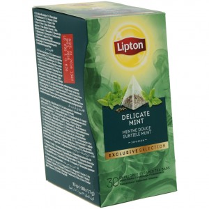 Lipton exclusive selection munt pyramid  Doos 30 st