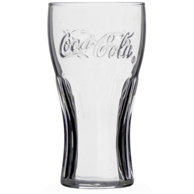 Coca Cola glazen 36 st /korf 