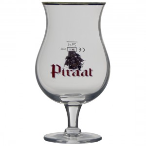 Piraat glas  25 cl