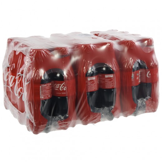 Coca Cola PET  Regular  25 cl  Pak 24 st