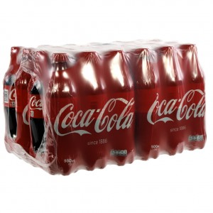 Coca Cola PET  Regular  50 cl  Pak 24 st
