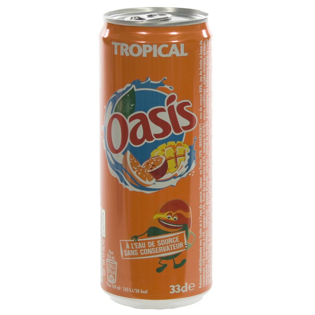 OASIS MINI Tropical PET (25cl) - Smartmarket - Supermarché en ligne en  Belgique!