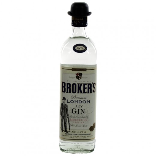 Broker's London Dry Gin  70 cl   Fles