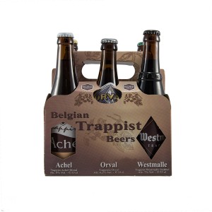 Belgian Trappist Beers geschenkverpakking  33 cl  6 Flessen