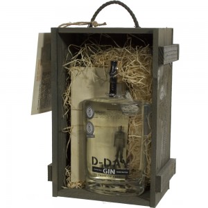 D-Day Gin in kist 40,44%  70 cl