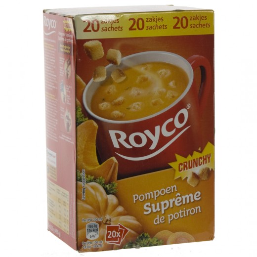 Royco soep doos  Pompoen  Doos 20st
