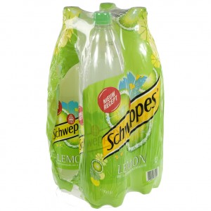 Schweppes Lemon PET  Regular  1,5 liter  Pak  4 st