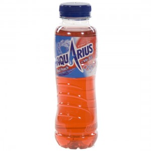 Aquarius  Red Peach  33 cl   Fles