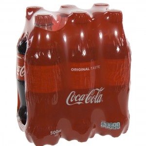 Coca Cola PET  Regular  50 cl  Pak  6 st