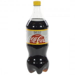 Coca Cola PET  Light Lemon  1,25 liter   Fles