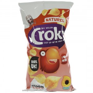 Croky Chips  Naturel   Stuk  200 g