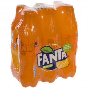 Fanta  PET  Orange  50 cl  Pak  6 st