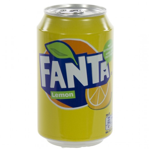 Fanta BLIK  Lemon  33 cl  Blik