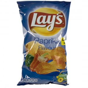 Lays Chips  Paprika   Stuk  145 gr