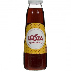 Looza fruitsap  Appel Kers  1 liter   Fles