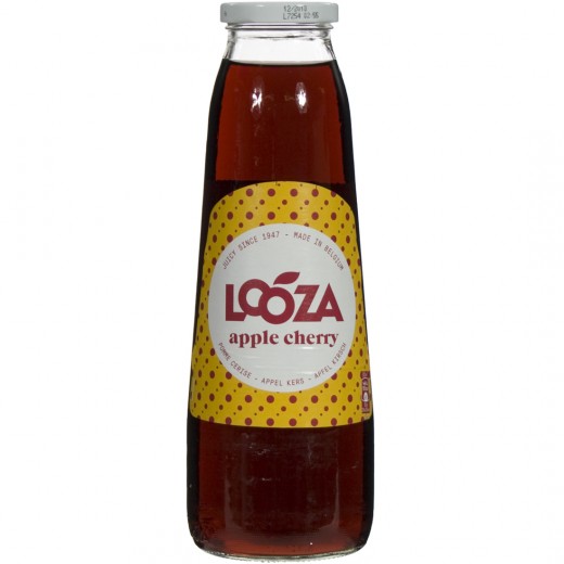 Looza fruitsap  Appel Kers  1 liter   Fles