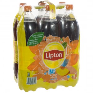 Lipton PET  Peche  1,5 liter  Pak  6 st